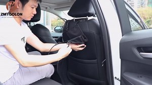 TacticalGear Seat Back Gun Rack - Sling Storage Organizer with Pockets for Rifle Hunting - Hunting Gun Organizer Holder Rack Accessories for Hunting Shotgun in Cars Trucks SUV 1 Pair (2 Pieces)