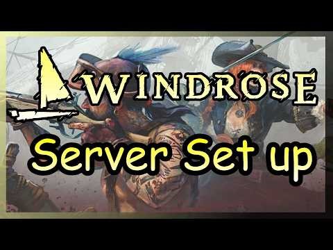 Nitrado Server setup guide! Windrose.