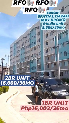 RFO📢 RFO📢 RFO📢 Nag hahanap kaba nag condo na near sa LAHAT, (8) Centro SPATIAL DAVAO CITY 👉.Near municipal city of Davao😱 👉.(8) SPATIAL MAA. DAVAO CITY😱 👉. MALDIVES ECOLAND DAVAO CITY STUDIO UNIT✅👉Php 8,568 monthly for 36months DOWNPAYMENT 1BR UNIT✅👉Php 16,003 monthly for 36months DOWNPAYMENT 2BR UNIT✅👉Php 16,600 monthly for 36months DOWNPAYMENT 🎉🎉🎉🎉PROMO🎉🎉🎉🎉 EARLY MOVE IN KAHIT MAY DOWNPAYMENT KAPA NA BINABAYARAN CONTACT FOR MORE 09481648274 TNT 09653878991 TM #condoforsale #