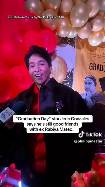 He’s not ruling out the possibility of getting back together with the former beauty queen. The Kapuso star was interviewed during his film’s advance screening. | via Nathalie Tomada #philippinestar #entertainmentnewsph #jericgonzales #rabiyamateo