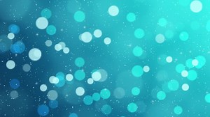 Download Abstract video with blue bokeh lights design for free