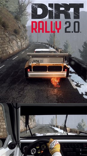 Why Group B Was TERRIFYING! 💀 #dirtrally2 #wrc #simracing #gaming #rallycar #gamingshorts #shorts