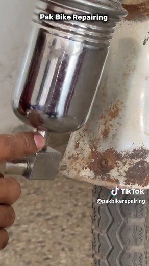 Rust remove with sand blaster gun Detail video on my YouTube channel link in bio ##pakbikerepairing##viral##foryou##24model##modification##restoration