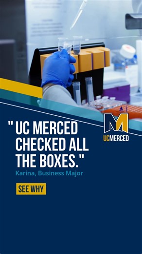 From hands-on research to 250 clubs, support, and adventure nearby — everything you need to succeed is here. | UC Merced