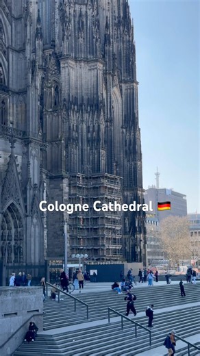 The Greatness of Cologne Cathedral 😍🇩🇪 #cologne #germany #shorts #travel #cathedraltour #4k