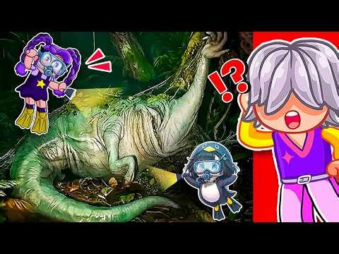 Lily Lovebraids & Gugu Gaga Penguin FOUND ABANDONED HAND SEA MONSTER in REAL LIFE?!