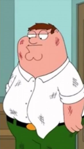 Peter falls down the stairs! ( Family guy￼ )￼