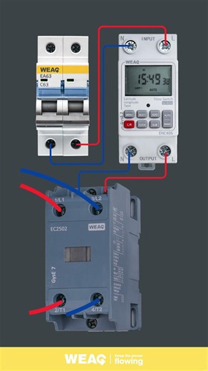 Magnetic Dispatch Tower: Timer Contactor System.