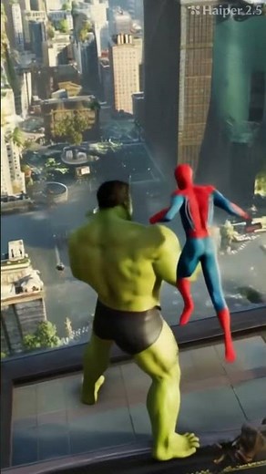 Spider-Man vs. Hulk: Who Will Win #spiderman #hulk