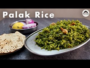 Palak Rice (Healthy & Tasty) | Spinach Rice | Easy Recipe by Mommade