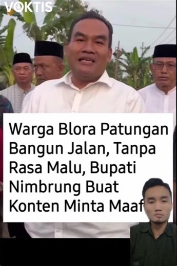 WARGA BLORA PATUNGAN BANGUN JALAN TANPA RASA MALU BUPATI NIMBRUNG #shorts #viral #short #trending