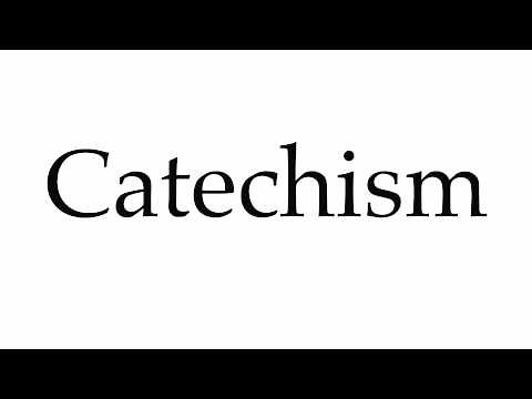 How to Pronounce Catechism