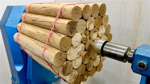 Woodturning a sphere that redefines perfection