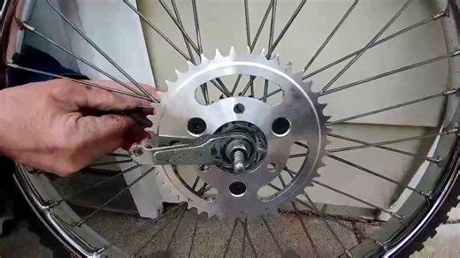 The Best Motorized Bicycle Part You Can Buy!! CNC Hub Sprocket Adapter *INSTALL*