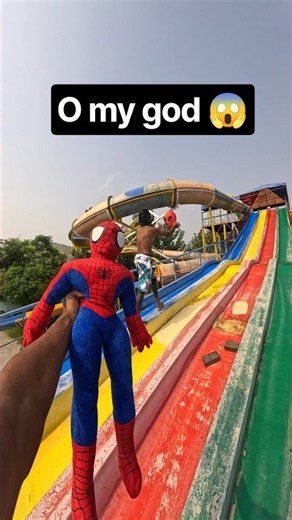 Parkour waterpark😲 dangerous 😱parkour pov