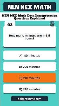 NLN NEX Math Data Interpretation Questions Explained