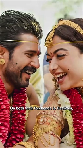 ​Vijay & Rashmika Wedding Look: Trend Nahi, Tradition! 🚩