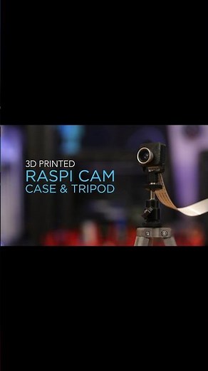 case + tripod for the #RaspberryPi camera learn.adafruit.com/3d-printed-pi-camera-case-and-tripod