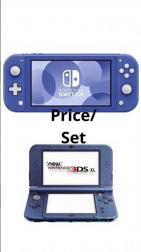 Nintendo Switch Lite VS New Nintendo 3DS XL