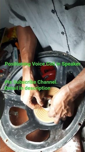 “Build a Speaker: Voice Coil Installation & Full Assembly | Sjanastec | SJTechஒலி
