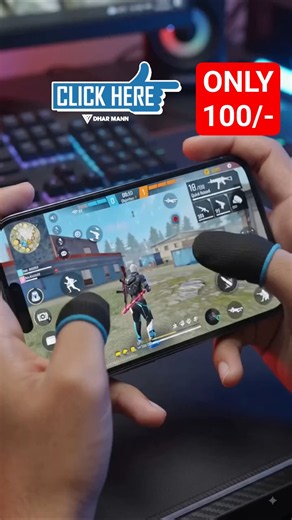 Best Gaming Finger Sleeve Under ₹100? 🤯 PORTLIX Thumb Gloves Unboxing & Review