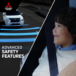 Drive with confidence like never before in the Outlander with standard Super All-Wheel Control and advanced safety features. | Mitsubishi Motors Canada | Facebook