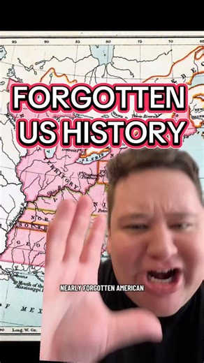 FORGOTTEN EARLY AMERICAN HISTORY #history #historymemes #historylovers #historybuff #historyfacts #historychannel #historynerd #usa #america #map | What History