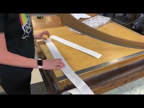 Quick Cap Peel & Stick Air Filter Framing Material