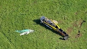 Moments before Richard Hammond suffered 320mph dragster crash