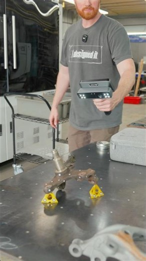 Really fast and easy to use 3D scanner! #shorts