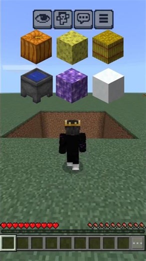 Steve VS Damage blocks #minecraft #gaming #shortvideo