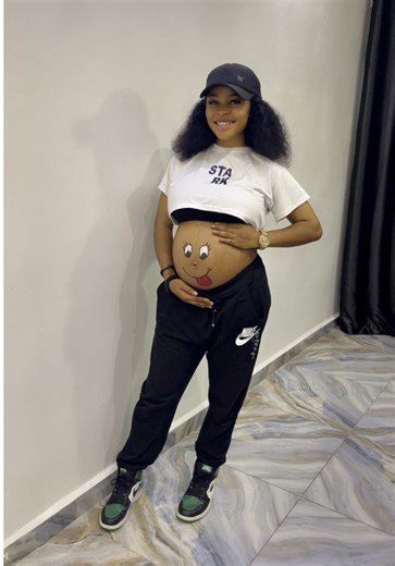 Pregnancy struggles😅 #dynamickels #tiktokcameroon🇨🇲tiktokafrica #pregnancy