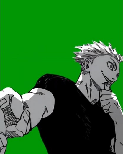 Gojo Satoru Anime Green Screen Clip | JJK Edit 💙 #GojoSatoru #JujutsuKaisen #AnimeEdit #GreenScreen
