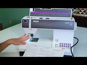 Pfaff Select 4.2 7 Warranty & Printed Manual