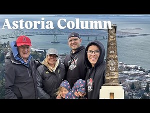 Climbing the Astoria Column: Epic Views & Paper Airplane Adventures!