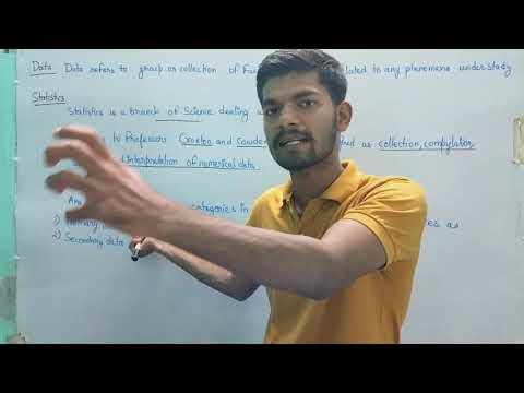 Data, Statistics, Primary and secondary data with examples and sources #descriptivestatistics #stats