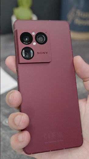 Sony Xperia 1 VIII in Garnet Red - Unboxing and First Look #xperia #phones #tech