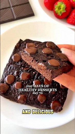 Healthy Brownies in 2 Minutes 🍫 | Quick & Easy Dessert #recipe #healthyfood