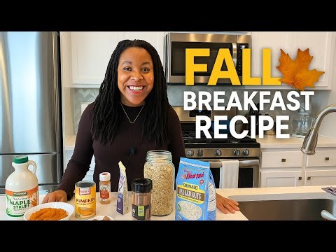 Warm, Healthy & Ready in Minutes — The PERFECT Fall Breakfast! 🍁