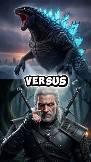 Geralt VS Godzilla