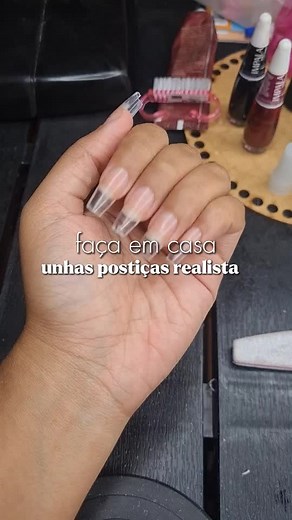 Unhas Postiças Realistas em Casa: Passo a Passo Completo