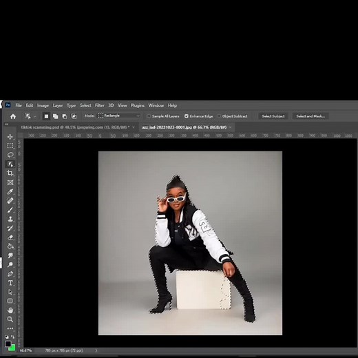 Learn How to Edit Azziad Nasenya Photo in Photoshop