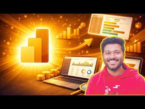 Power BI Course in Tamil - Full Project in 1 HOUR