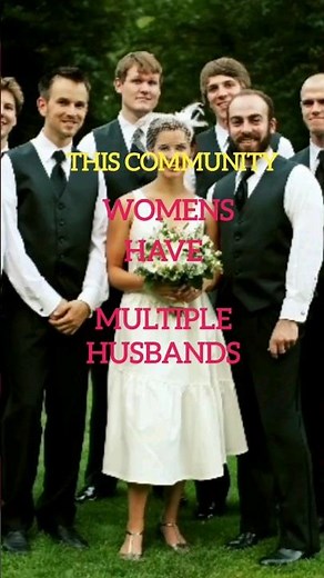 Brothers share one wife - Fraternal Polyandry #shortsindia #culture