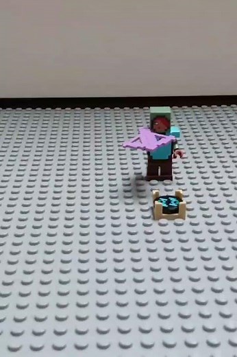 Crazy instruction for build Lego warden slayer#lego#minecraft#legominecraft#stopmotion