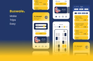 Buswale | Bus ticket booking Ui design