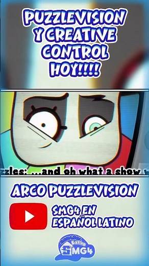 PUZZLEVISION ya disponible 🔥 + Creative Control en Español Latino 🎶 #smg4 #smg4enespanol