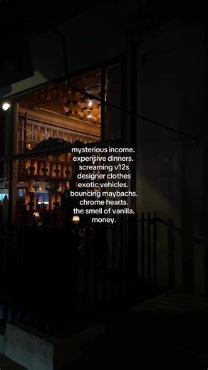 @gr4ndz on Instagram: "↓ it’s not lifestyle, it’s language. this isn’t about flexing — it’s about frequency. the tone of the room changes when you walk in clean, smelling like wealth, moving like silence has value. money isn’t loud anymore. it’s vanilla air fresheners in foreign interiors. it’s AMEX metal on marble tables. it’s receipts that never get posted. it’s knowing the chef, not ordering from the menu. people think it’s just luxury — they don’t see the discipline underneath. the cold morn