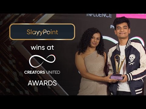 Slayy Point wins Versatile Entertainment Creator of the Year | Creators United