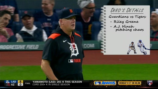 9.2K views · 78 reactions | Let's dive in on Tigers vs. Guardians... DeRo highlights three of his big takeaways from yesterday's series finale in Cleveland. | MLB Network | Facebook